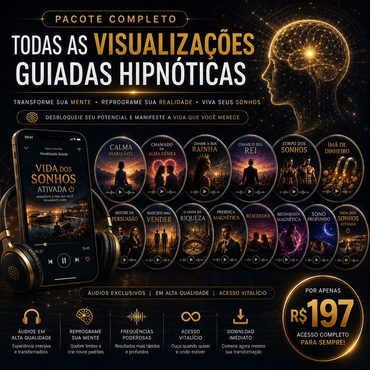 Pacote Completo — Todas as Visualizações